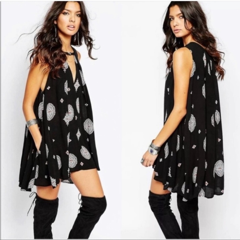 Free people printed tunic